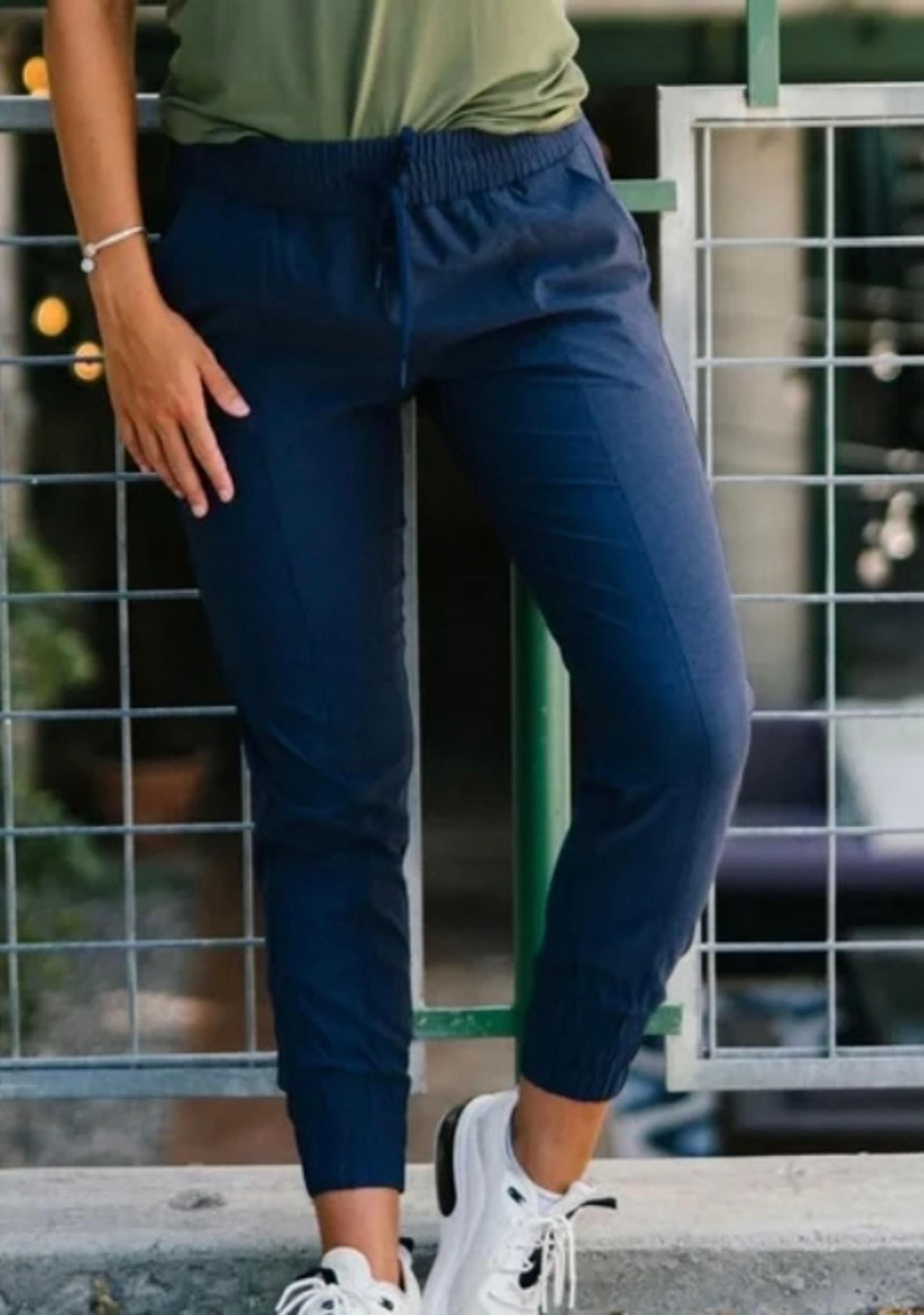 NEW ZYIA NAVY PERFECTION JOGGERS SZ XL
