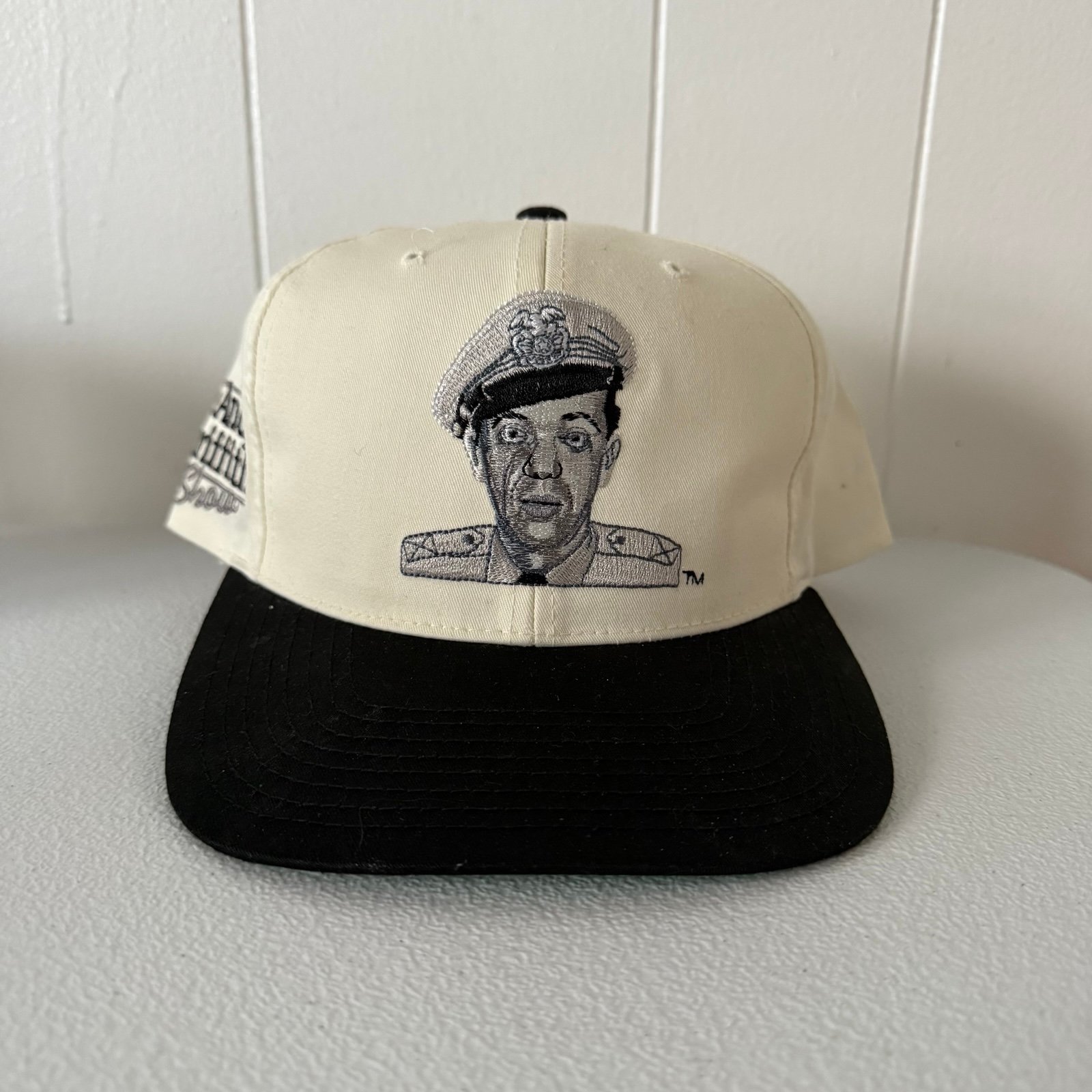 Vintage 1990s The Andy Griffith Show Barney Fife Blockhead SnapBack Hat