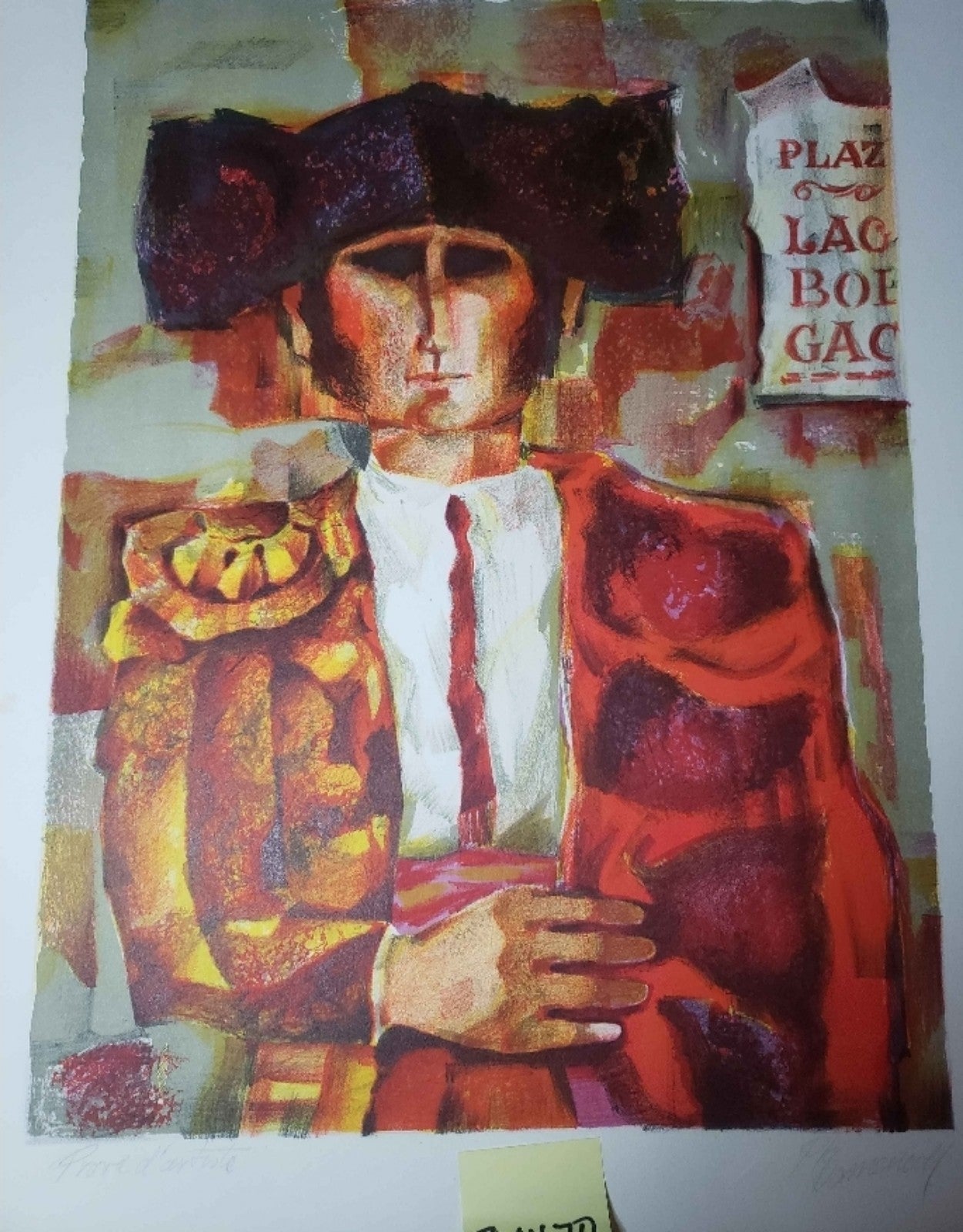 Rare art find estate sale from a untouched storage unit of over 40years