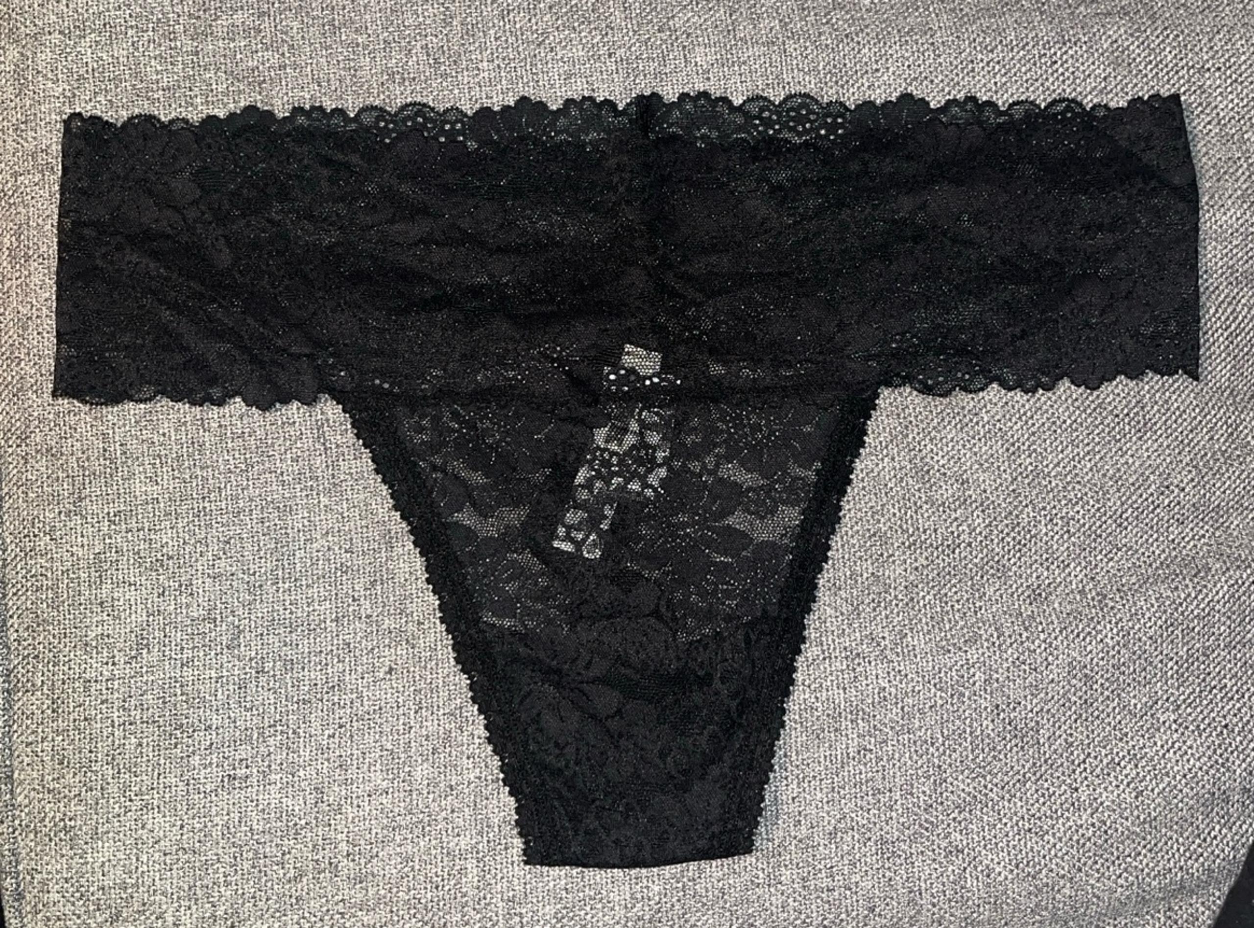 New Victoria Secret PINK thick waist band lace thong XXL