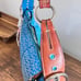 Coach RARE Blue Soho Mini Signature Hobo y2k Purse/Shoulder Bag