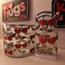 Bath and body works Cherry heart candle holder and soap holder