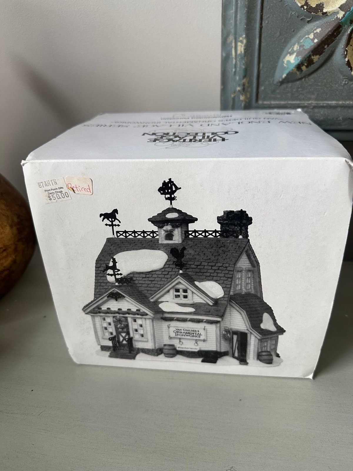 Department 56 heritage village collection new england van guilders ornamental