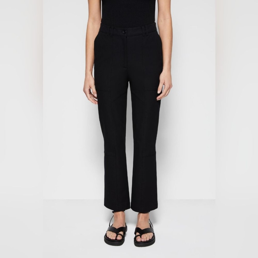 NWT JONATHAN SIMKHAI JESSLYN CROPPED PANT SIZE 0