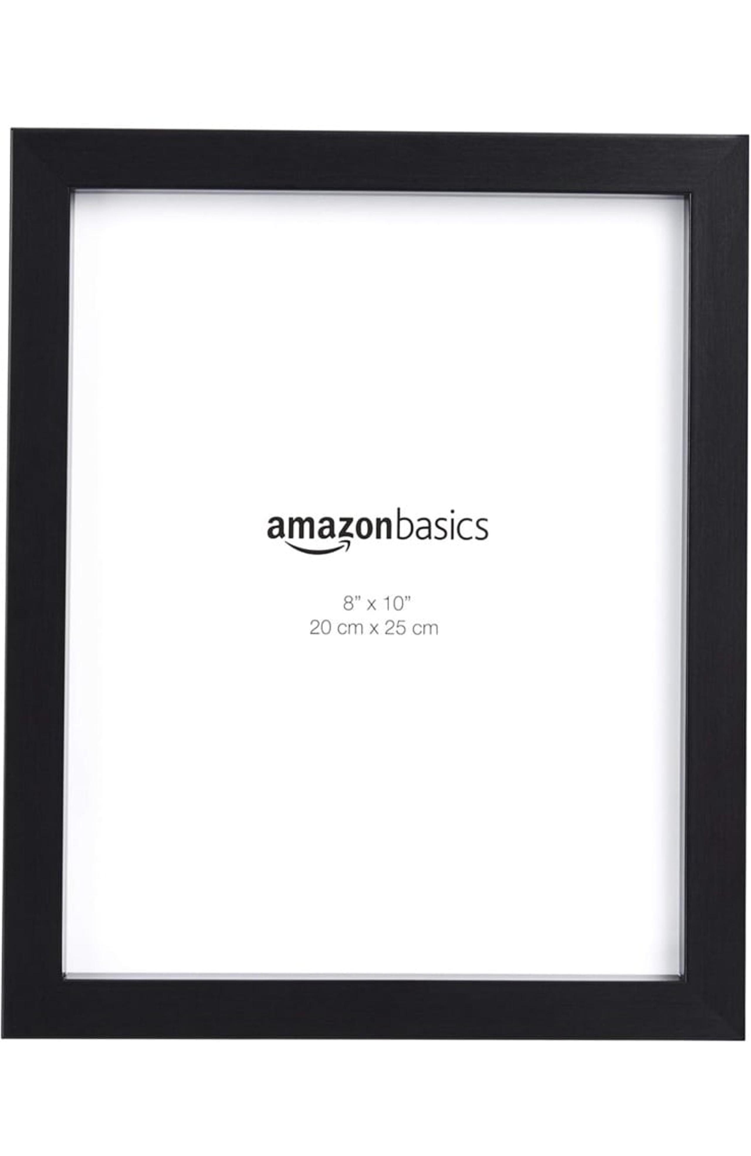 Amazon Basics Rectangular Photo Picture Frames 8” x 10” Pack of 2