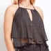 Stone Row x Volcom NWT Galaxy Halter/Crop Top Size XS
