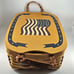 Large Peterboro Basket Co Patriotic Picnic Basket USA 150th Anniversary Edition