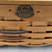 Large Peterboro Basket Co Patriotic Picnic Basket USA 150th Anniversary Edition