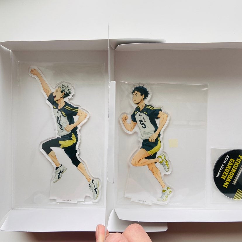 Haikyuu Bokuaka Bokuto Akaashi Jump Fes Exclusive Acrylic Stand Set