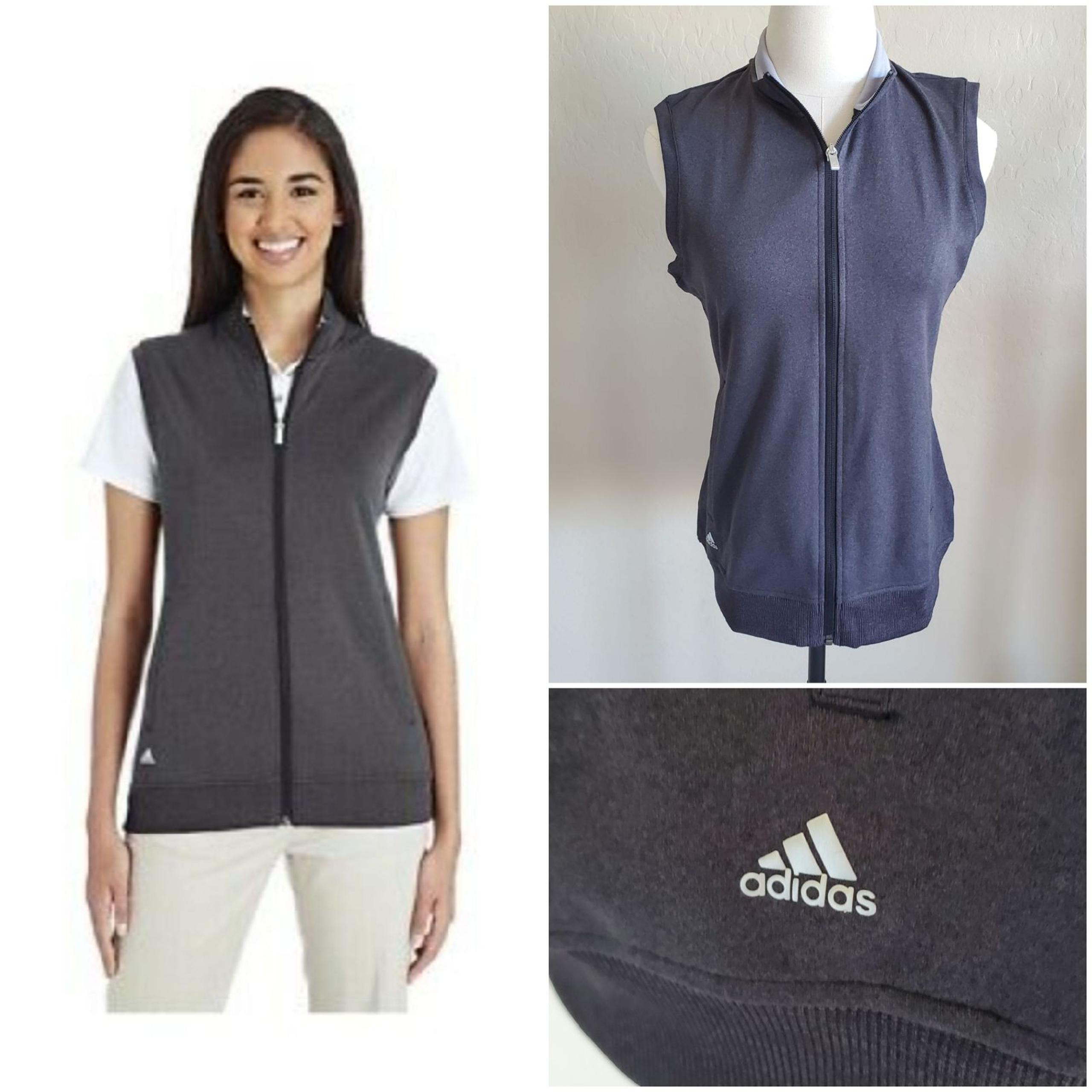 Adidas Golf Full Zip Vest Small
