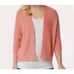 Barefoot Dreams coral CozyChic Lite Ribbed Shrug sz L/XL
