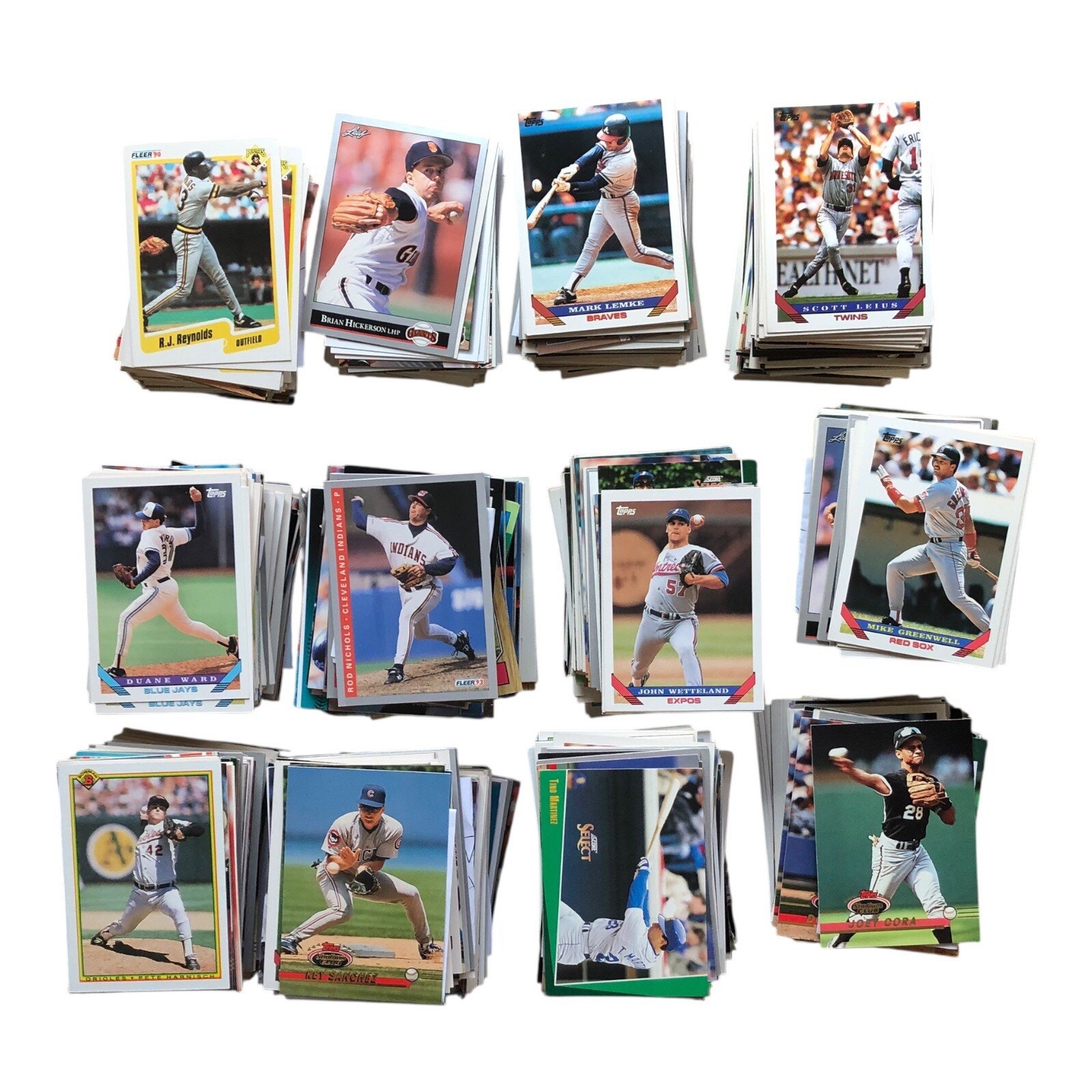 Sports Cards - MLB Baseball, NFL Football, NBA Basketball, NHL Hockey Lot Of 740