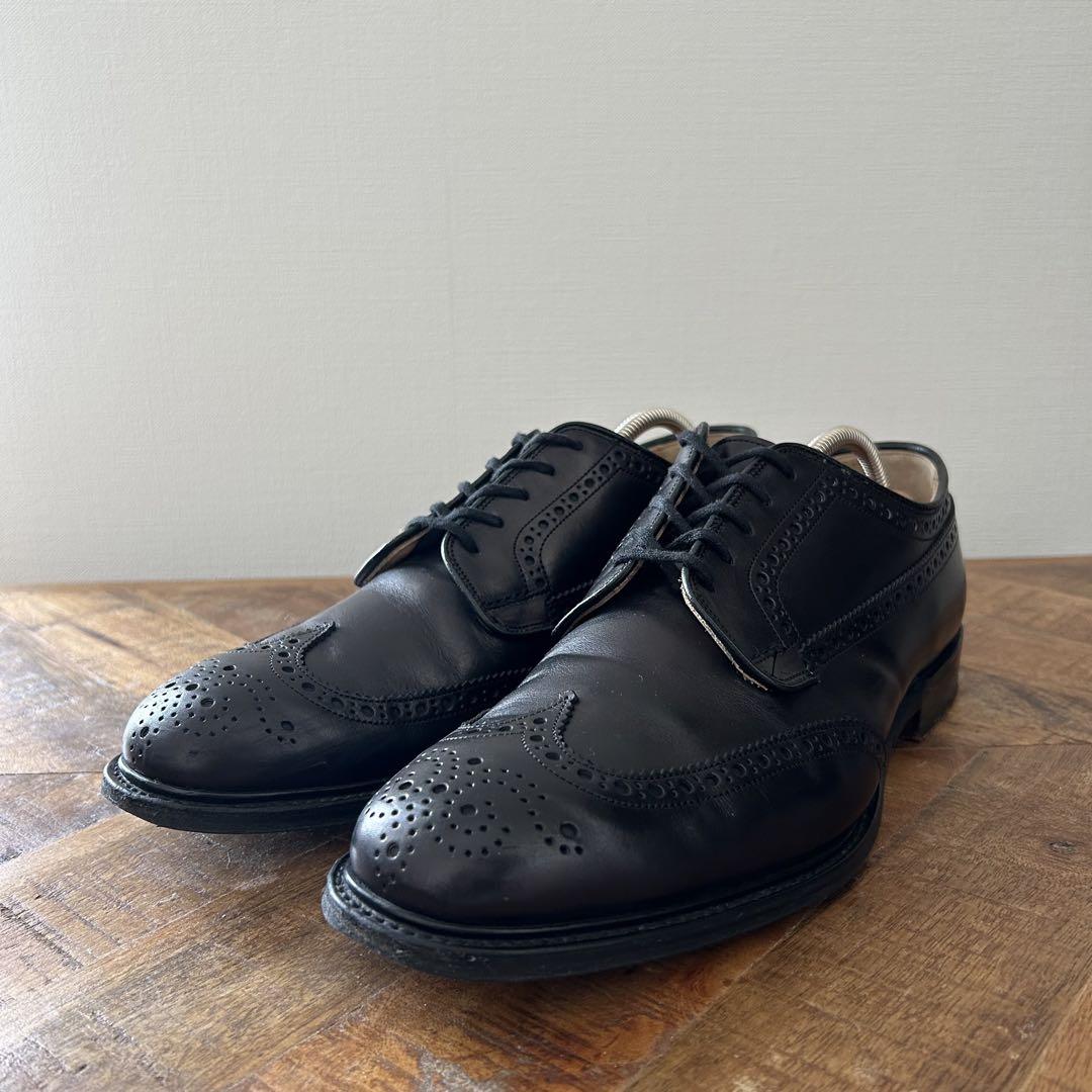 Pebble Grain Leather Longwing Brogue | Thom Browne