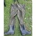 Red Ball Chest Wader Pants Waterproof Rubber Boots Men Size 8 Fly Fishing Huntin