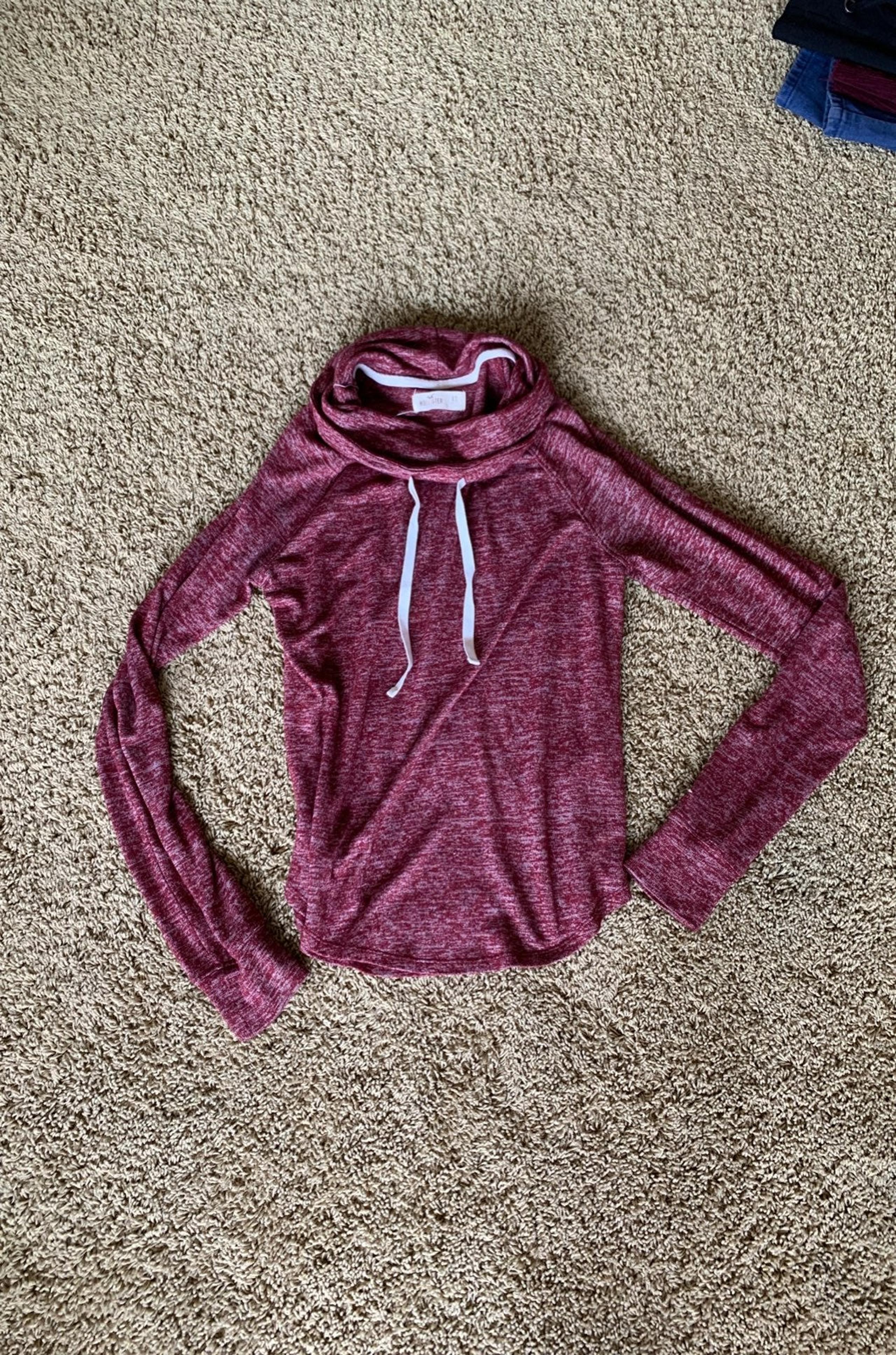 Hollistet cowl neck sweater