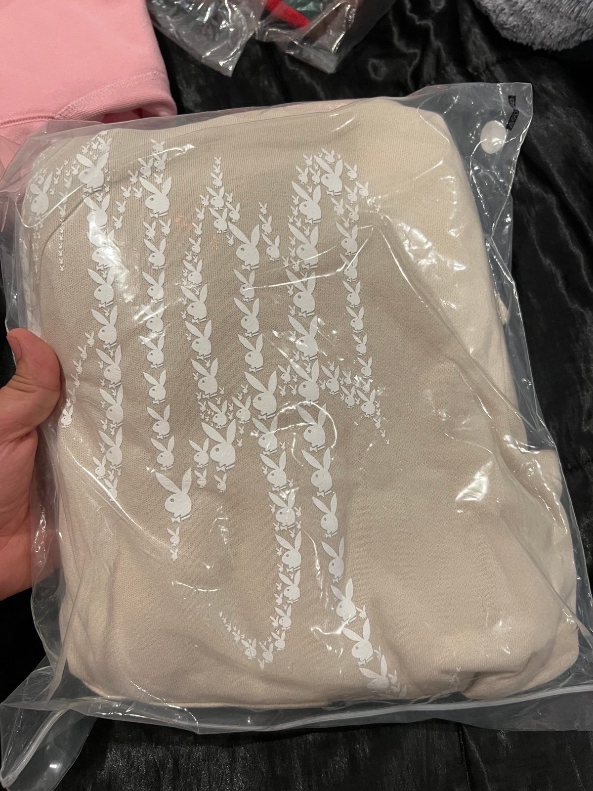 Revenge Playboy Email exclusive hoodie beige