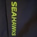 Seattle Seahawks NFL Men Large Thick Full Zip Pullover Jacket Coat Neon Blue