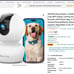 VIMTAG Dog Camera, 3.5K/6MP 360° Pan/Tilt 2.4G WiFi Indoor Camera for Pet/Baby/H