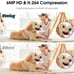 VIMTAG Dog Camera, 3.5K/6MP 360° Pan/Tilt 2.4G WiFi Indoor Camera for Pet/Baby/H