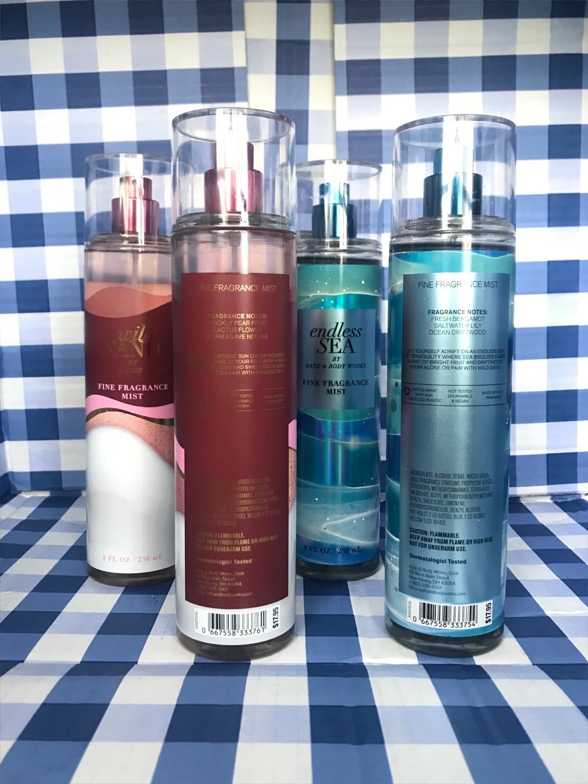 BBW Endless Sea & Wild Sand fine fragrance mist