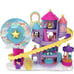 Polly Pocket Dolls & Playset, Rainbow Funland Theme Park with 2 Unicorns