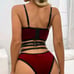 Velvet lingerie set