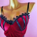 Velvet lingerie set