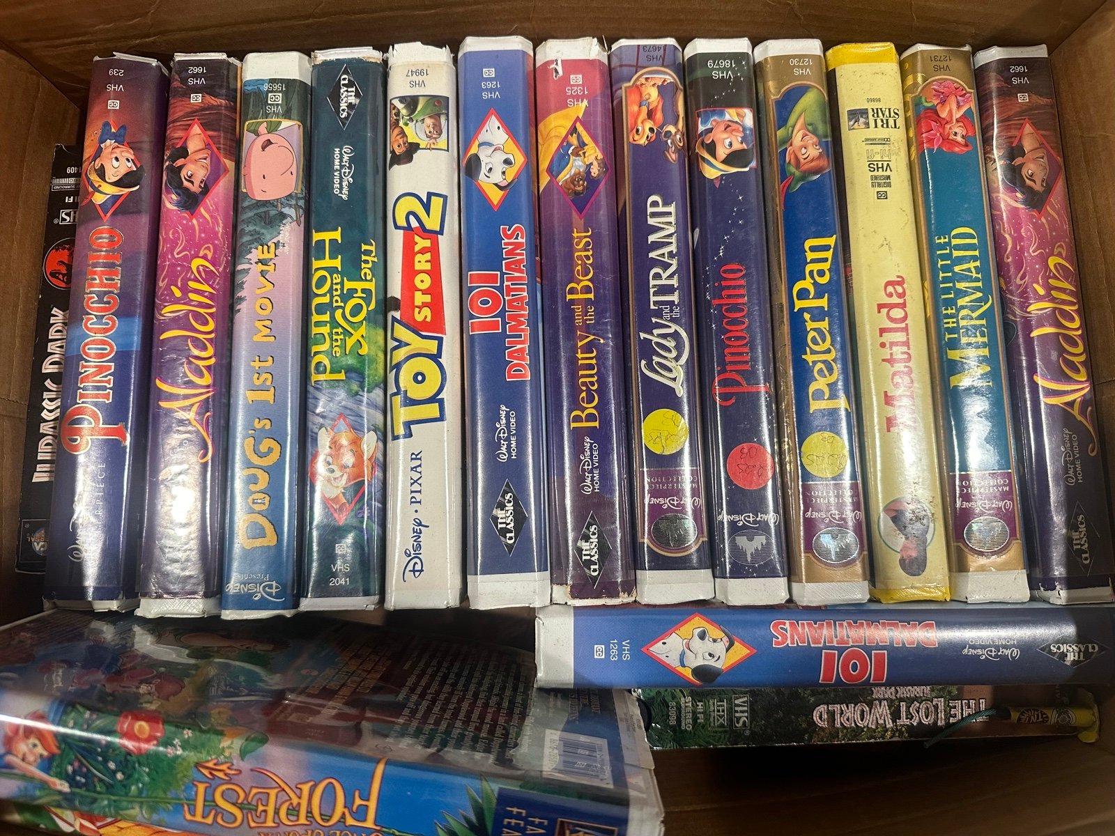 Disney vhs movies
