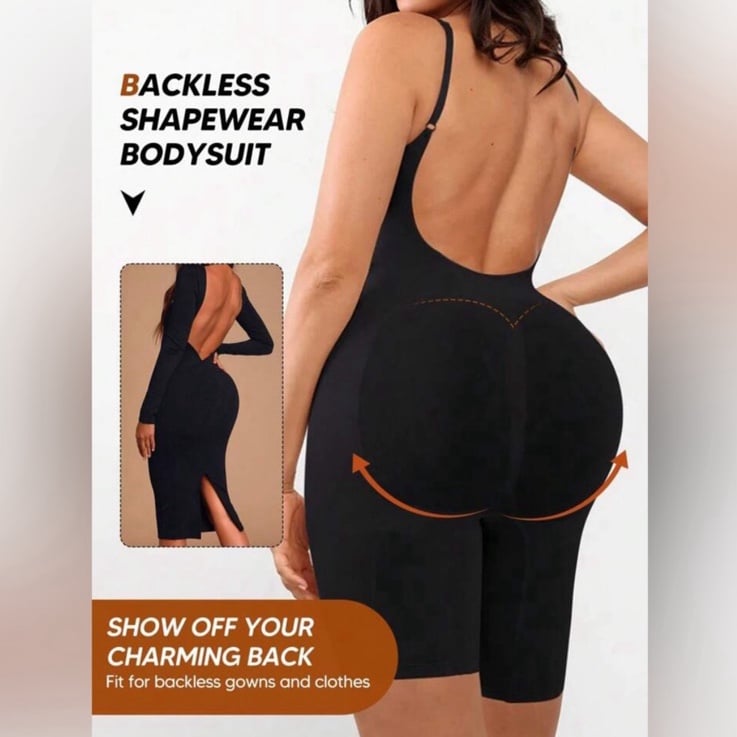 Black Body shapewear Romper Fajas Shopewear