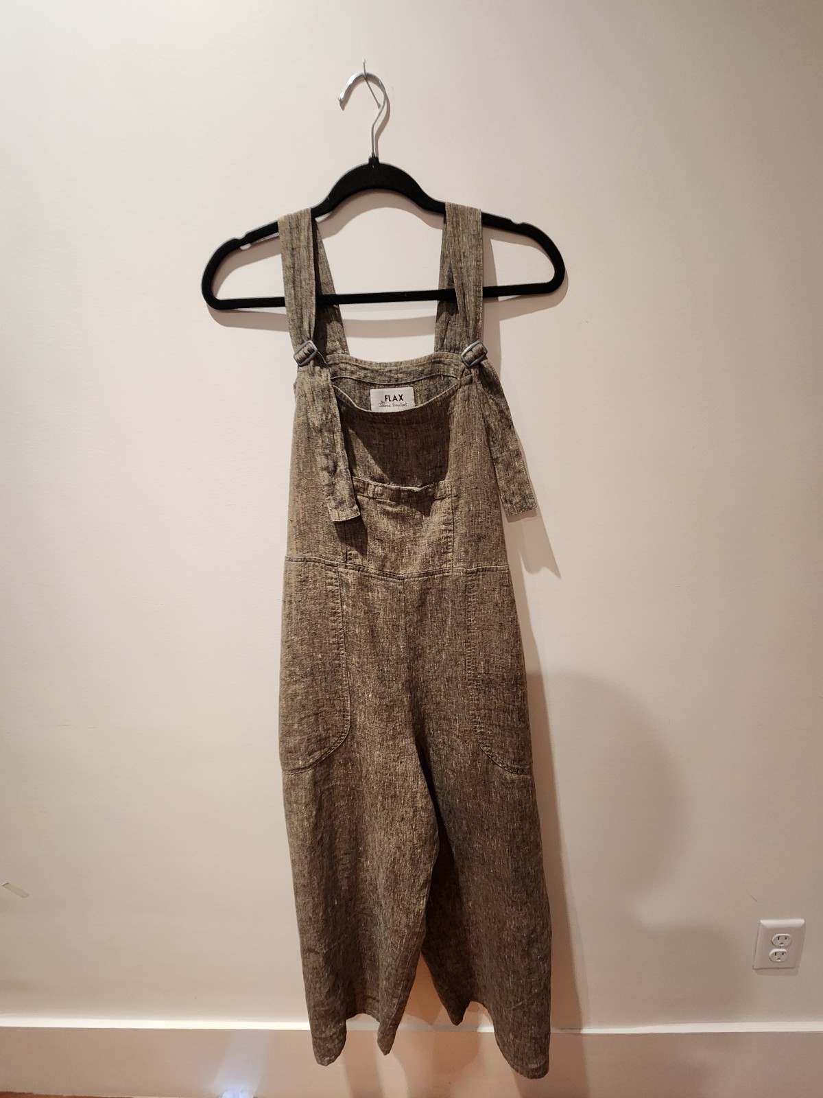 Linen overalls