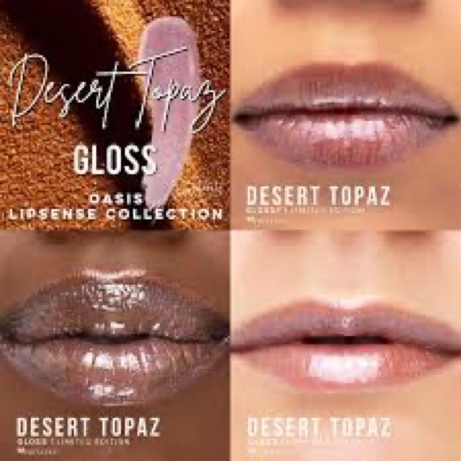 New, Sealed Limited Edition Desert Topaz Gloss from Senegence