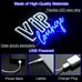VIP Lounge Neon Signs for Wall Decor, VIP Neon Lights Signs for Room