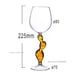 Set of 4 glass Cactus Wine Glass