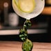 Set of 4 glass Cactus Wine Glass