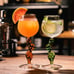 Set of 4 glass Cactus Wine Glass