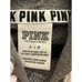 Vintage Y2K Victoria's Secret PINK Black Sequin bedazzled Full zip Hoodie L Gray