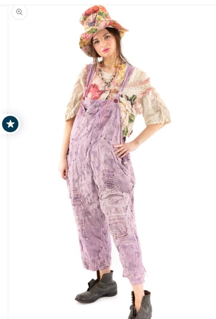 Magnolia pearl Maggie overalls