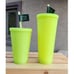 Starbucks 2022 Glow in the dark USA release venti and grande tumblers