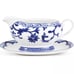 Ralph Lauren Mandarin Blue Gravy Boat with Tray