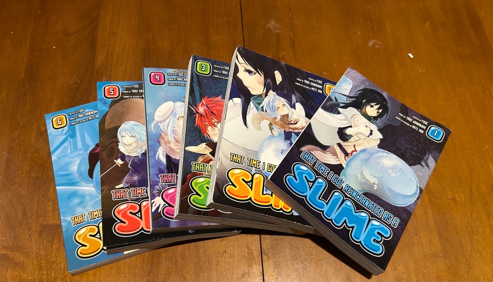 The time I got reincarnated as slime 1-6
