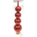Christopher Radko RHAPSODY FINIAL Christmas Tree Topper red glass & gold 15.75 L