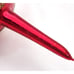 Christopher Radko RHAPSODY FINIAL Christmas Tree Topper red glass & gold 15.75 L