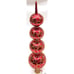 Christopher Radko RHAPSODY FINIAL Christmas Tree Topper red glass & gold 15.75 L