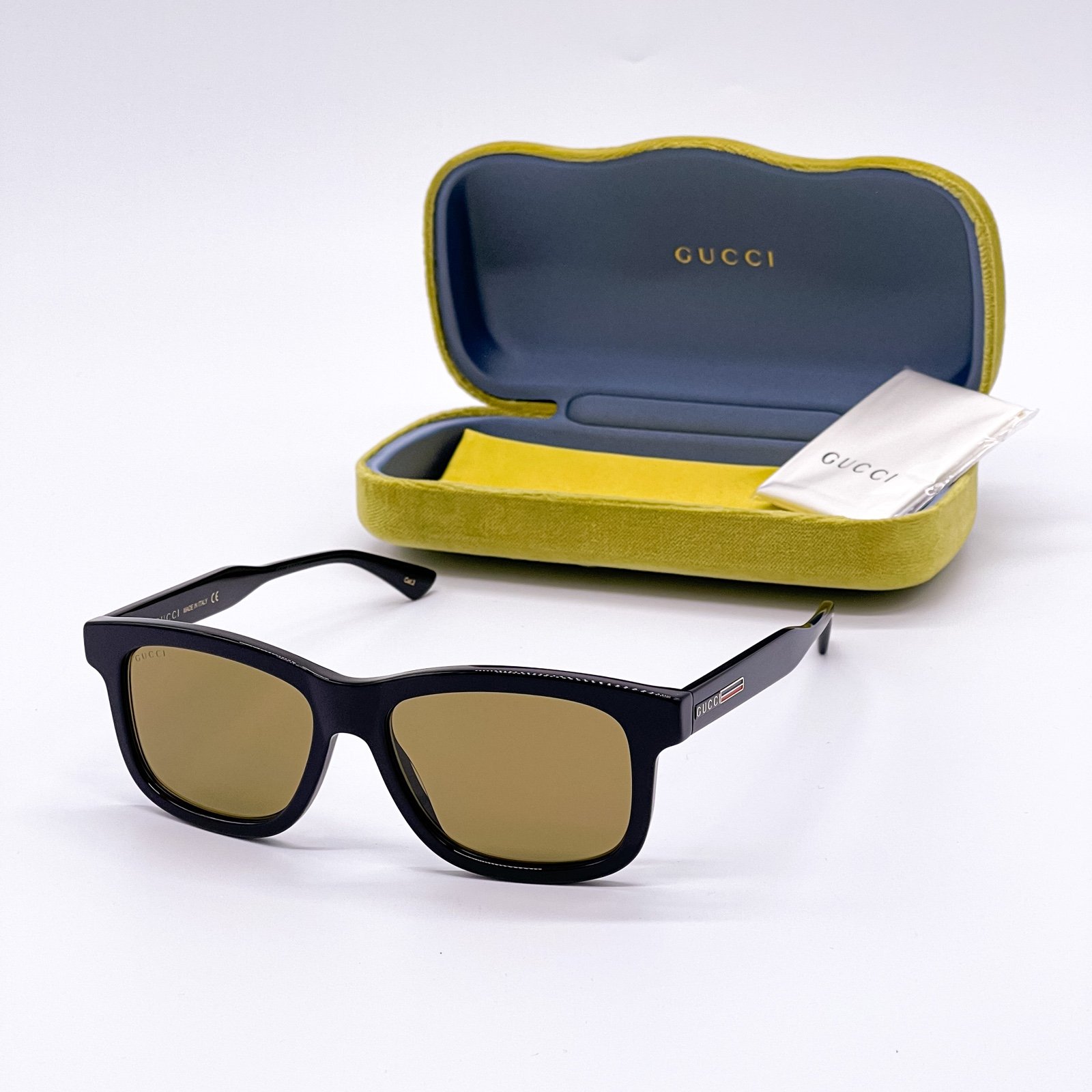 NEW GUCCI MEN’S SUNGLASSES GUCCI GG0824S 006 GUCCI EYEWEAR