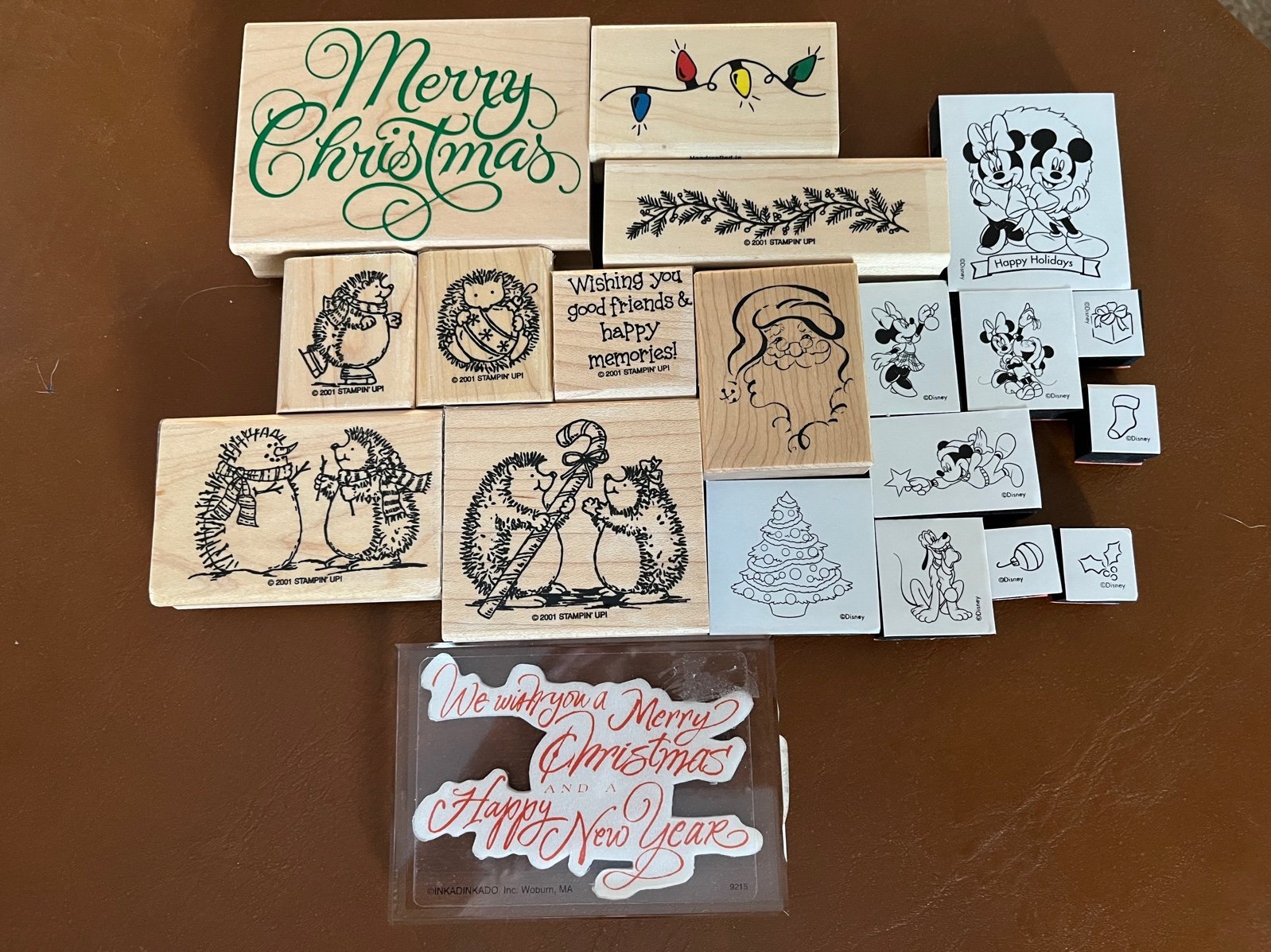 Christmas Rubber Stamps