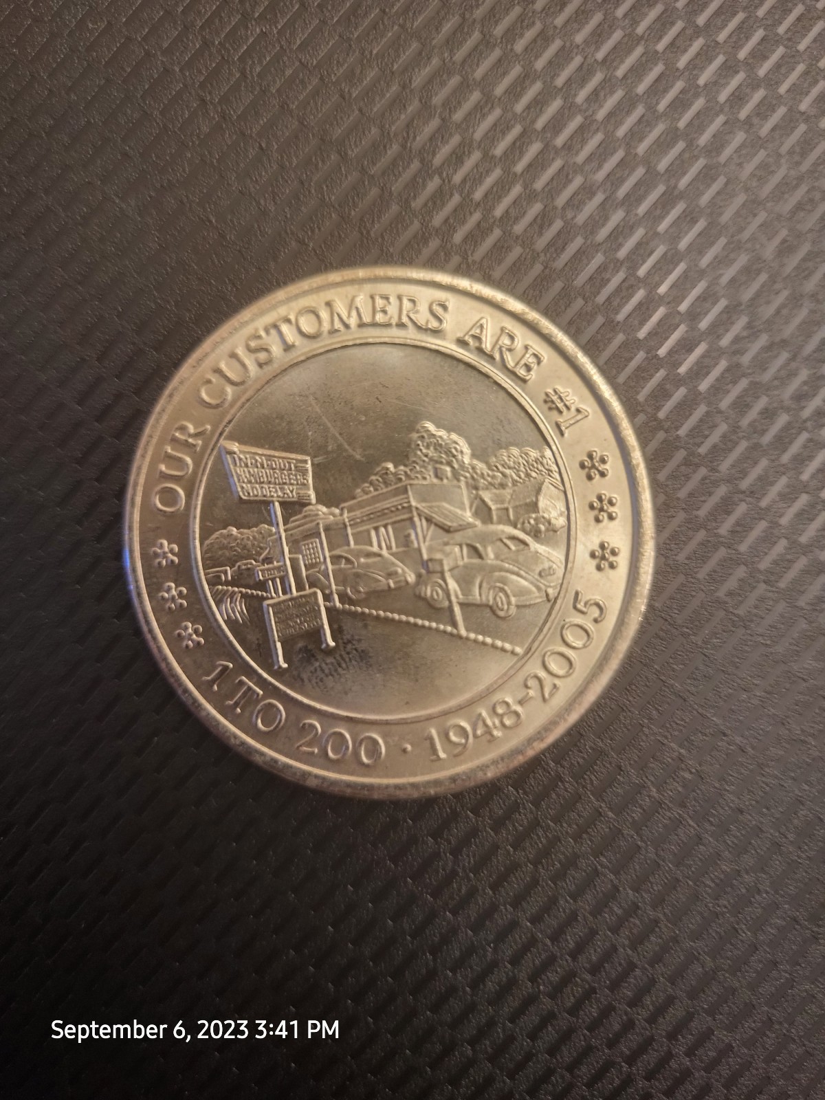 Inn-N-Out Coin 200th Commemorative Collectible