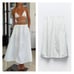 NWT Zara nylon balloon midi skirt