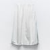 NWT Zara nylon balloon midi skirt