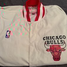 Chicago Bulls Mitchell and Ness warmup jacket