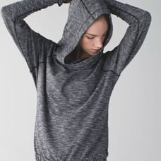 Lululemon Healthy Heart Pullover II inCoco Pique Black White